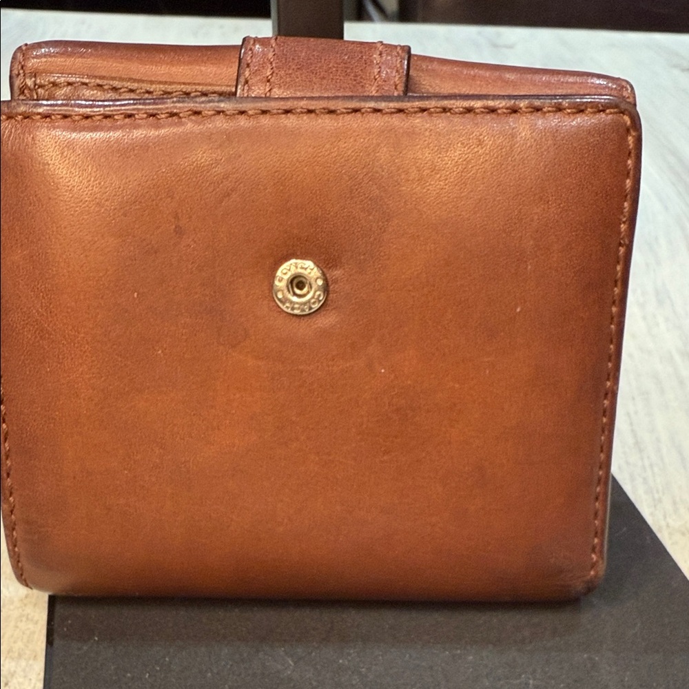 Vintage Y2K Coach Soho Brown Leather Wallet - Picture 3 of 7
